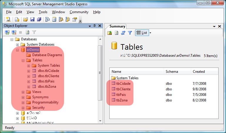 Microsoft SQL Manager Studio